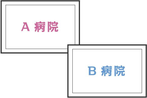 複数の病院へ受診されている方